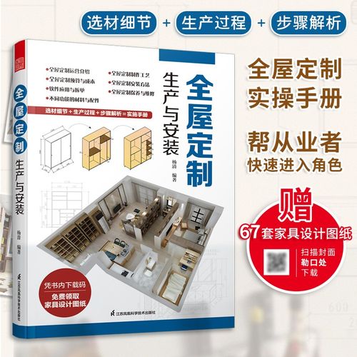 全屋定制制作工艺 定制材料 家居设计案例图 定制家具设计实用指南